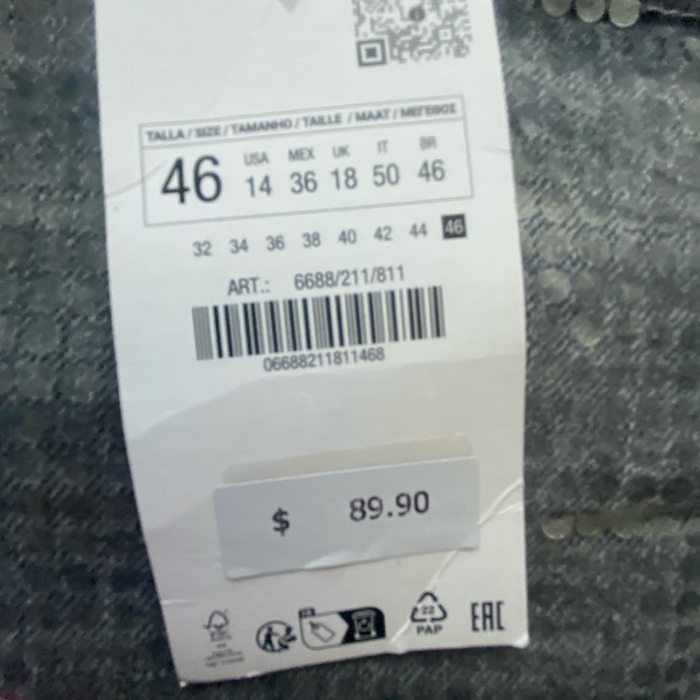 BRAND NEW TAGS STILL ON NEVER WORN ZARA JEANS